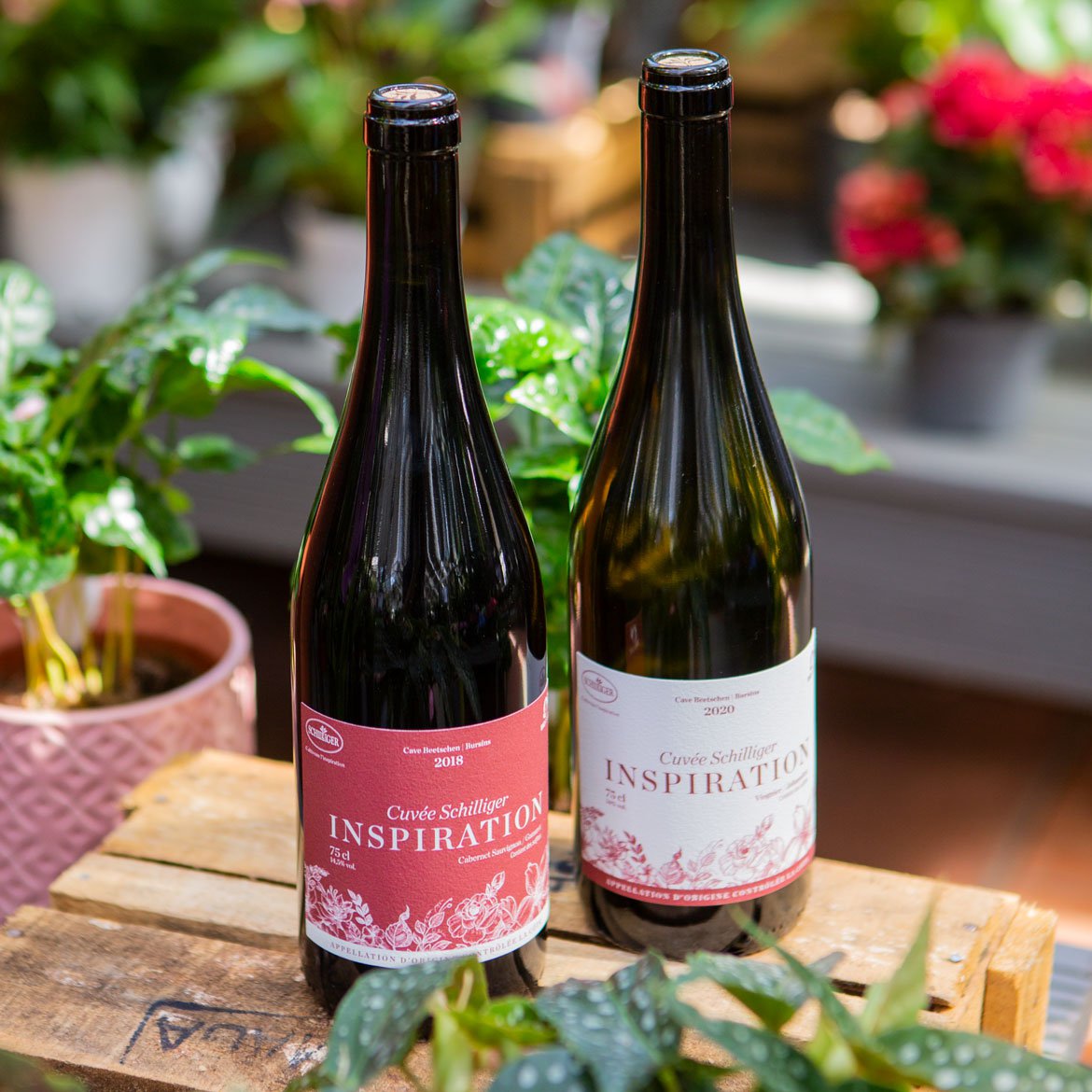 La boutique en ligne - Cuvée Inspiration, vin blanc et rouge - Épicerie fine