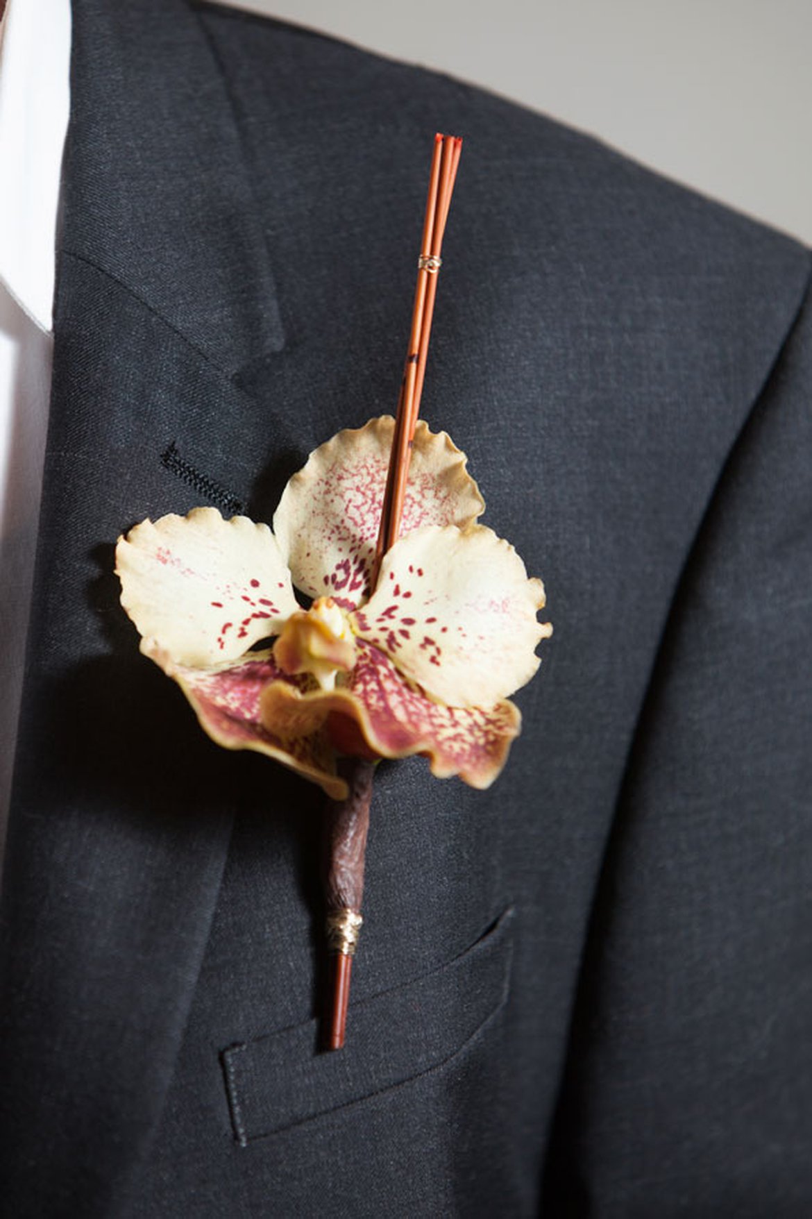 Boutonnière de vanda