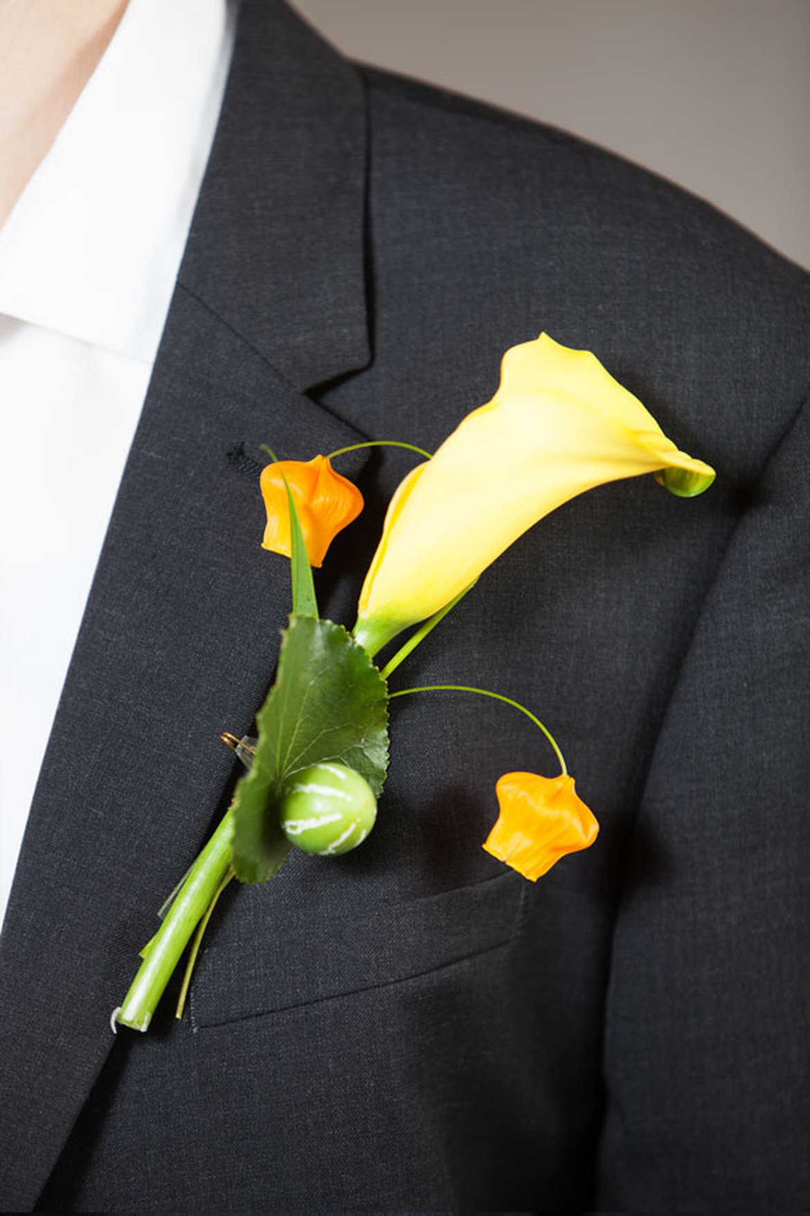 Boutonnière de calla