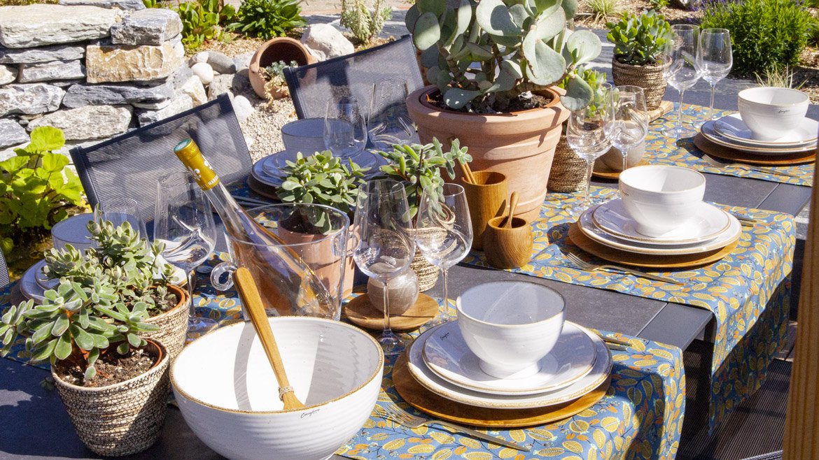 Boutique en ligne - À la Une - Tables festives au jardin