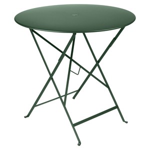 Fermob Bistro Table Bistro TP Vert sapin L 77 x l 77 x H74cm Diam : 77