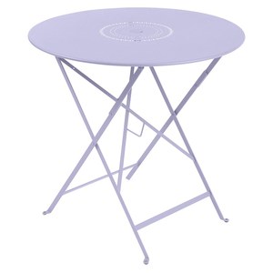 Fermob Floreal Table Floréal ronde Violet lilas L 77 x l 77 x H74cm Diam : 77