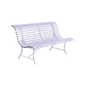 Fermob Louisiane Banc Louisiane métal Violet lilas L 150 x l 119 x H80cm