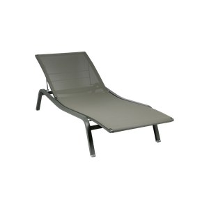 Fermob Alizé Bain de soleil Alizé Vert de gris L 190 x l 80cm