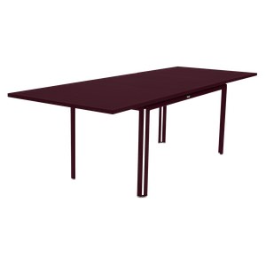 Fermob Costa Table Costa extensible Rouge lie de vin L 160/240 x l 90 x H74cm