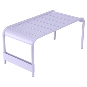 Fermob Luxembourg Table basse Luxembourg rectangulaire Violet lilas L 86 x l 43 x H40cm