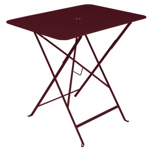 Fermob Bistro Table Bistro TP Rouge lie de vin L 77 x l 57 x H74cm