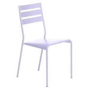 Fermob Facto Chaise Facto Violet lilas L 50 x l 36 x H83cm