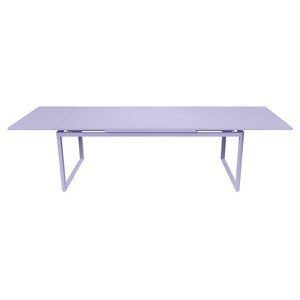 Fermob Biarritz Table Biarritz rectangulaire à allonges Violet lilas L 300 x l 100 x H75cm