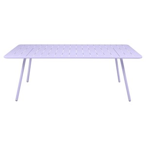 Fermob Luxembourg Table Luxembourg rectangulaire Violet lilas L 207 x l 100 x H74cm