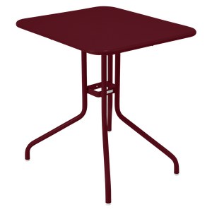 Fermob Petale Table Pétale Rouge lie de vin L 70 x l 60 x H74cm