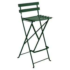 Fermob Bistro Tabouret haut Bistro Vert sapin l 42 x H95cm