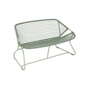 Fermob Sixties Banquette Sixties Vert pistache L 118 x l 64 x H72cm