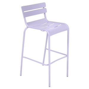 Fermob Luxembourg Chaise haute Luxembourg Violet lilas L 55 x l 45 x H103cm