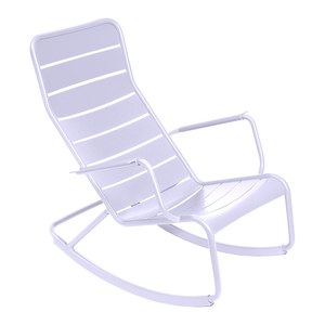 Fermob Luxembourg Rocking Chair Luxembourg Violet lilas L 105 x l 69.5 x H92cm