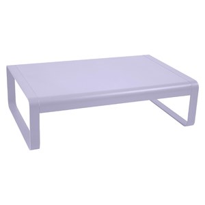 Fermob Bellevie Table basse Bellevie Violet lilas L 103 x l 75 x H36cm