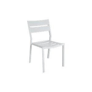 Brafab Delia Chaise de repas Delia Blanc 47x58x82x43cm