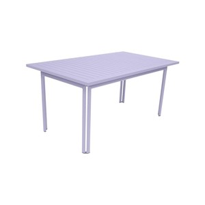 Fermob Costa Table Costa sans allonges Violet lilas L 160 x l 80 x H74cm