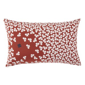 Fermob Trefle Coussin Trefle Rouge ocre L 68 x l 44cm