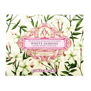 The Somerset Toiletry ANTIGUA Coffret Collection Voyage Jasmin blanc 4x50ml  4x50ml