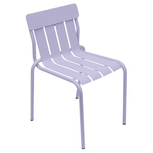 Fermob Stripe Chaise Stripe Violet lilas L 58 x l 52 x H85cm