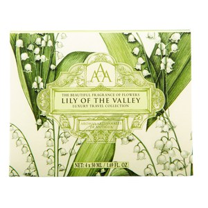 The Somerset Toiletry ANTIGUA Coffret collection voyage muguet 4x50ml  4x50ml