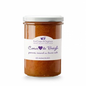 La Cour D'Orgères LES AUDACIEUSES Coeur de Breizh  Pomme caramel au beurre salé  240gr