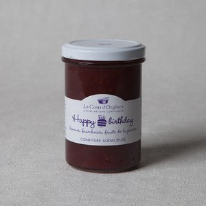 La Cour D'Orgères LES AUDACIEUSES Happy Birthday banane passion framboise  240gr