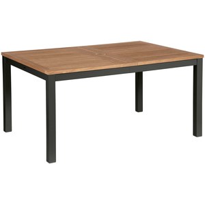 Barlow Tyrie Aura Table Aura avec allonges 230 rectangulaire en teck Graphite Gris anthracite 