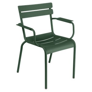 Fermob Luxembourg Acier Fauteuil de repas Luxembourg acier Vert sapin l 49 x H88cm