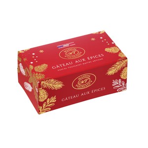 Maison Toussaint  Gâteau aux Epices. boite Festive Toussaint 440gr  440gr