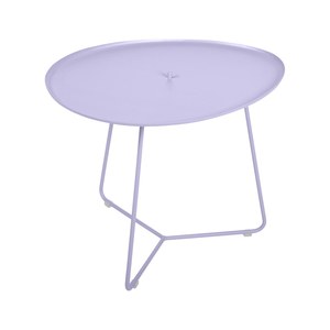 Fermob Cocotte Table basse cocotte Violet lilas L 55 x l 44.5 x H43.5cm