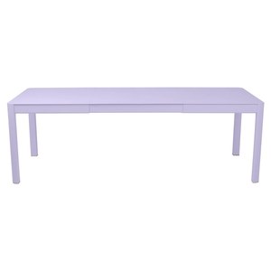 Fermob Ribambelle Table Ribambelle 2 Allonges Violet lilas L 234 x l 100 x H74cm