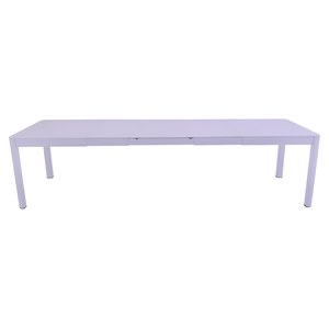 Fermob Ribambelle Table Ribambelle XL 3 Allonges Violet lilas L 299 x l 100 x H74cm