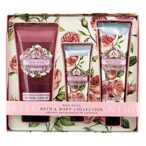 The Somerset Toiletry ANTIGUA Coffret Bain & Corps Pétale de Rose  