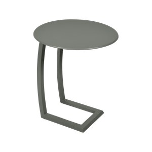 Fermob Alizé Table basse déportée Alizé Vert de gris l 48 x H55.4cm Diam : 48