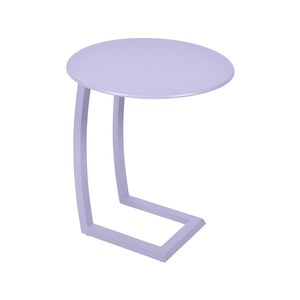 Fermob Alizé Table basse déportée Alizé Violet lilas l 48 x H55.4cm Diam : 48