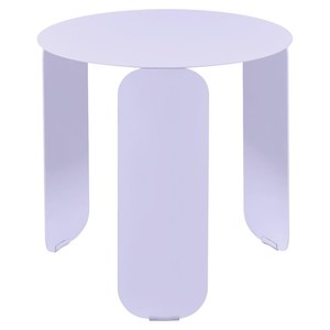 Fermob Bebop Table basse Bebop (petite) Violet lilas L 45 x l 45 x H45.5cm Diam : 45