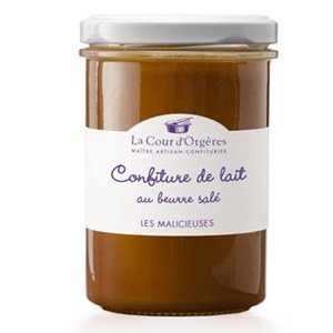 La Cour D'Orgères LES MALICIEUSES Confiture de lait au beurre salé 250gr  250gr