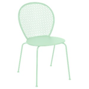 Fermob Lorette Chaise Lorette Vert menthe à l'eau L 42 x l 46 x H84cm