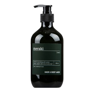 Meraki Gamme Homme Shampoing & Gel douche Homme  490ml