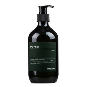 Meraki Gamme Homme Savon Liquide Homme, Fleur de cactus  490ml