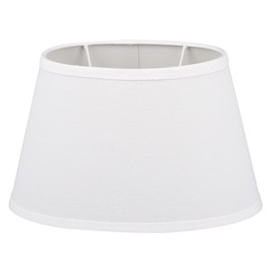 Schilliger Design Bellini Abat-jour Bellini ovale Blanc chenu 21.5x15x30x22x18.5cm