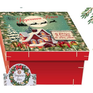 La Maison D'Armorine  Coffret Noël. la Fabrique de Caramels  