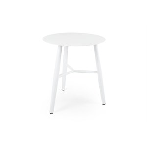 Brafab Vannes Table d'appoint Vannes Blanc 45x50cm