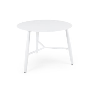 Brafab Vannes Table d'appoint Vannes Blanc 60x45cm