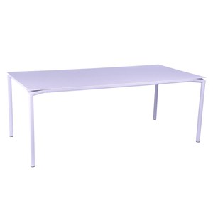 Fermob Calvi Table Calvi Violet lilas L 195 x l 95 x H74cm