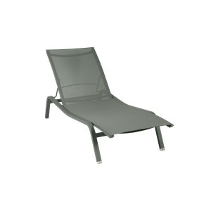 Fermob Alizé Bain de soleil Alize XS (3 Positions) Vert de gris L 190 x l 72cm