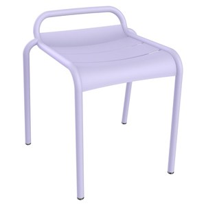 Fermob Luxembourg Tabouret bas Luxembourg Violet lilas L 51.2 x l 49.3 x H57.7cm