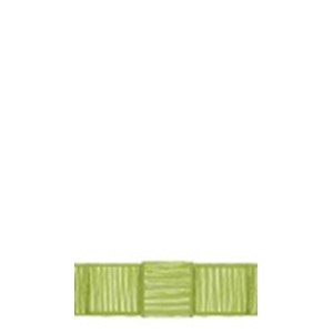 Caspari  Serviette Buffet Green Ribbon border Vert gazon ou herbe 